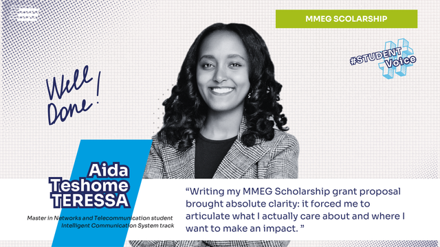 Aida Teshome Teressa EURECOM master in networks and telecommunication student