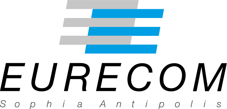 Logo EURECOM vertical quadrichromie