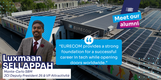 Meet Luxmaan Sellappah, alumni from EURECOM, now at the heart of Monaco’s digital transformation