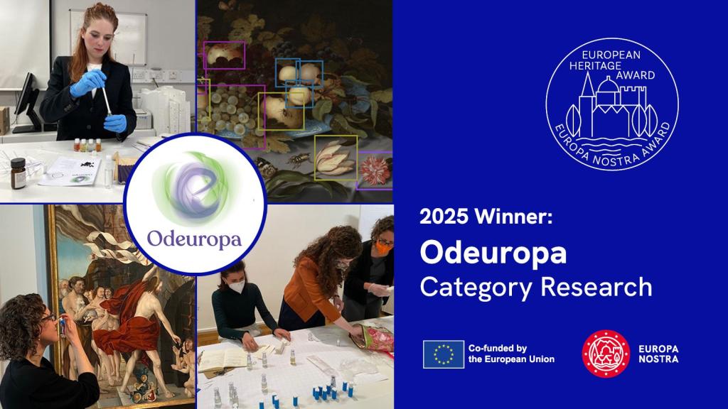 EURECOM Wins Second European Heritage Award with Groundbreaking Odeuropa Project